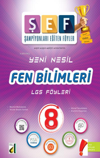 Damla Yeni Nesil Fen Bilimleri Lgs Föyleri 8.Sınıf ! Yeni !