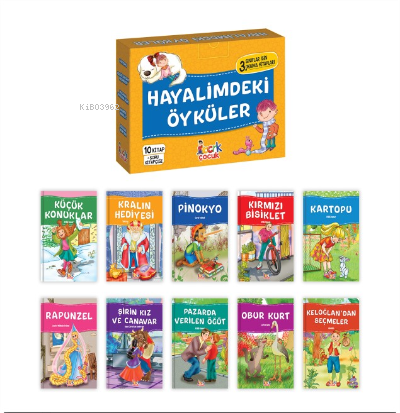 Hayalimdeki Öyküler – (10 Kitap+Soru Kitapçığı)