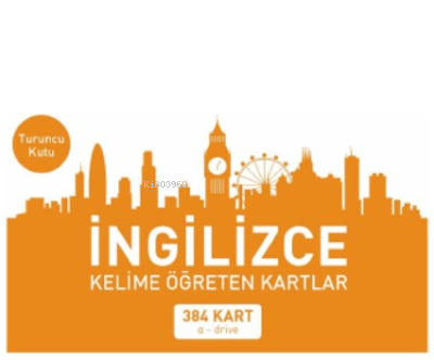 İngilizce Kelime Öğreten;Kartlar Turuncu Kutu (abacus- drive)