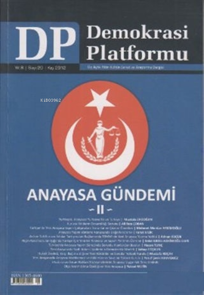  Anayasa Gündemi 2 Demokrasi Platformu Sayı 29 | Kolektif | Orion Kitabevi | 3990000001135 | 