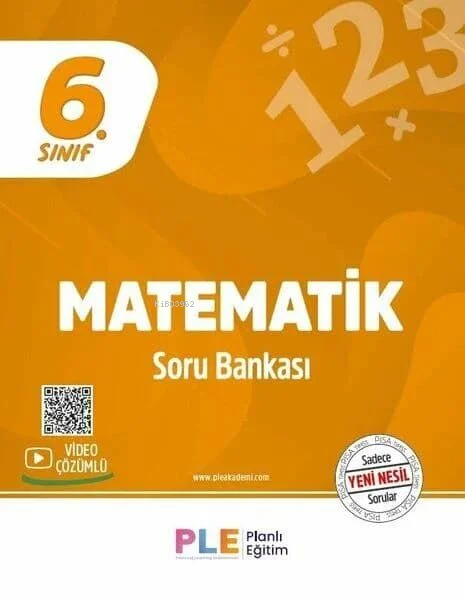 PLE - 6.Sınıf - Matematik - Soru Bankası