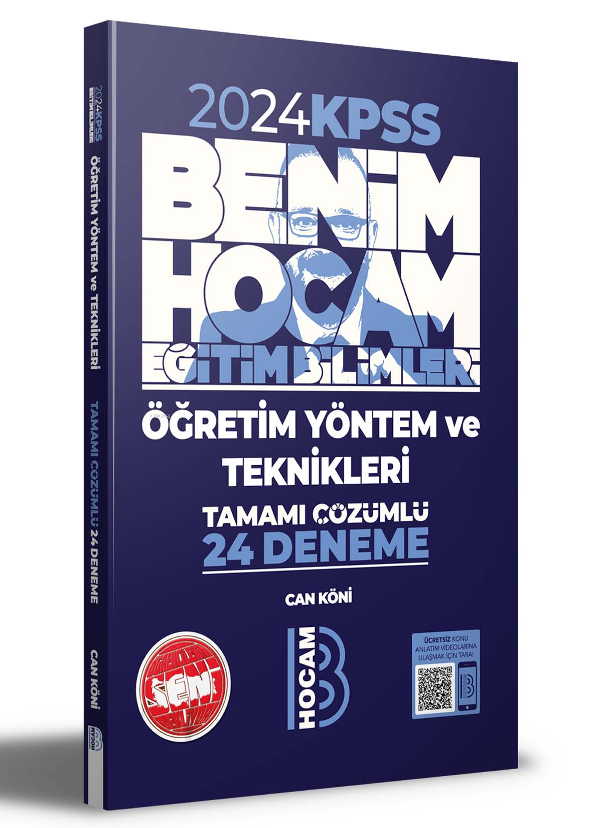 2024 KPSS Eğitim Bilimleri Öğretim Yöntem ve Teknikleri Tamamı Çözümlü 24 Deneme