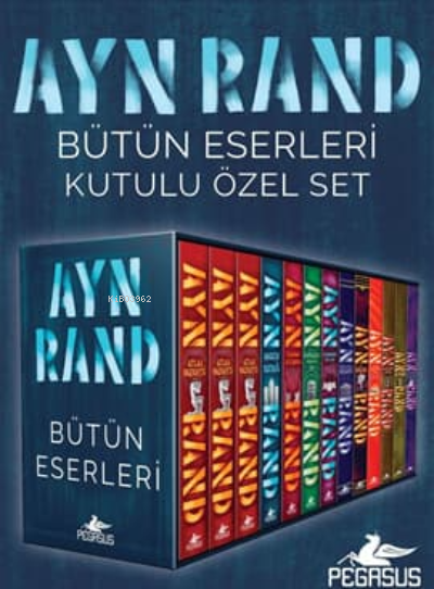 Ayn Rand Bütün Eserleri Kutulu Özel Set (13 Kitap Takım)