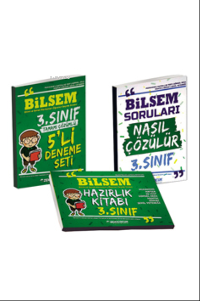  3Sınıf Bilsem Hazırlık Seti 2020 | Kolektif | Zekiçocuk Eğitici Kitaplar | 9786059097307 | 