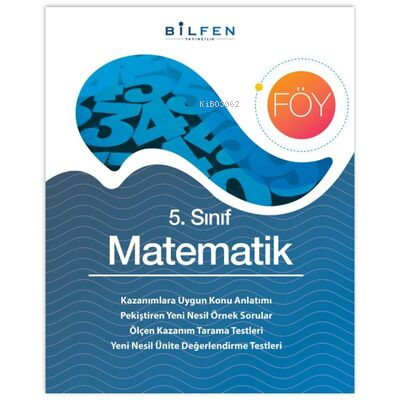  Bilfen 5Sınıf Matematik Föy | Kolektif | Bilfen Yayıncılık | 9786257446075 | 