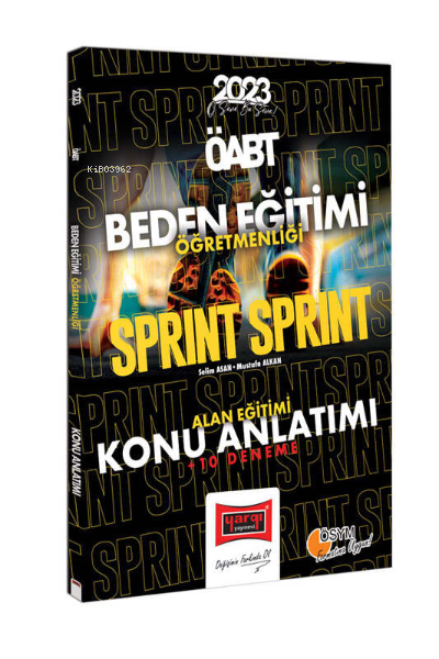  2023 KPSS ÖABT Sprint Beden Eğitimi Öğretmenliği Konu Anlatımı +10 Deneme | Mustafa Alkan | Yargı Yayınevi | 9786254215995 | 