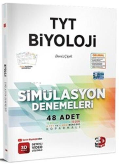 3D Yayınları TYT Biyoloji Simülasyon 48 Deneme