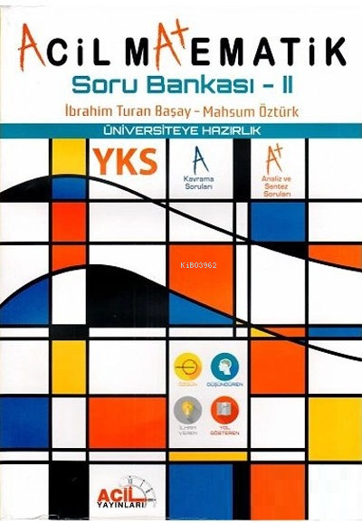 Acil Üniv Haz Soru Bankası Matematik Iı 2017 | Acil Üniv Haz Soru Bankası Matematik Iı 2017 | Kolektif | Acil Yayınları (Hazırlık Bayilik) | 9786056739200 