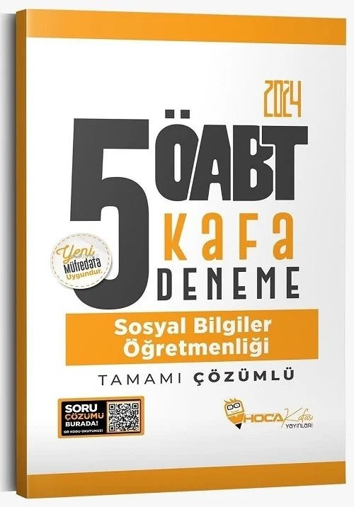  2024 ÖABT Sosyal Bilgiler Öğretmenliği 5 Kafa Deneme Çözümlü | 2024 ÖABT Sosyal Bilgiler Öğretmenliği 5 Kafa Deneme Çözümlü | Kolektif | Hoca Kafası | 9786259459530 