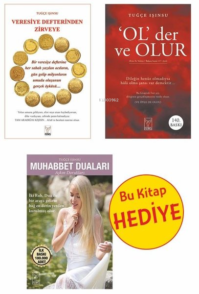 Veresiye Defteri - Ol Der ve Olur Seti - 2 Kitap Takım - Hediye: Muhabbet Duaları