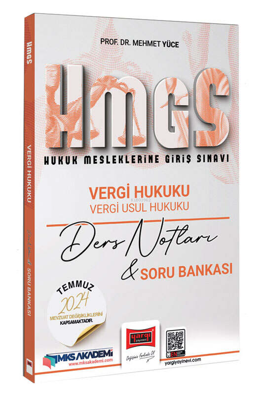  Yargı Yayınevi 2025 Hukuk Mesleklerine Giriş Sınavı Vergi Hukuku Vergi Usul Hukuku Ders Notları & Soru Bankası | Yargı Yayınevi 2025 Hukuk Mesleklerine Giriş Sınavı Vergi Hukuku Vergi Usul Hukuku Ders Notları & Soru Bankası | Mehmet Yüce | Yargı Yayınevi | 9786253702496 