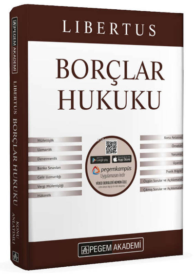  2022 KPSS A Grubu Libertus Borçlar Hukuku Konu Anlatımı | 2022 KPSS A Grubu Libertus Borçlar Hukuku Konu Anlatımı | Kolektif | Pegem Akademi Yayıncılık (Sınavlara Hazırlık) | 9780202100159 