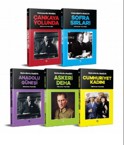  Hatıralarla Atatürk Seti5 | Kahraman Yusufoğlu | Halk Kitabevi | 0667228197815 | 