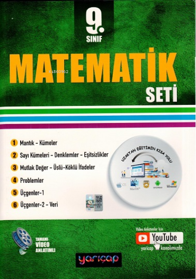 Yarı Çap 09.Sınıf Set Matematik - 2021