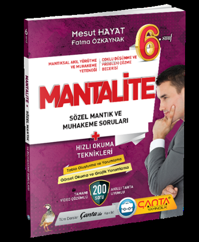 Çanta Yayınları 6. Sınıf Mantalite Sözel Mantık ve Muhakeme Soruları