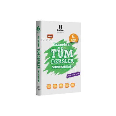  6 Sınıf Tüm Dersler Soru Bankası | Kolektif | Başka Yayıncılık | 9789757225737 | 