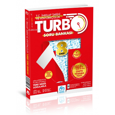Model 8.Sınıf Turbo İnkilap Tarihi Soru Bankası 2022