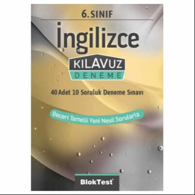  6Sınıf Bloktest İngilizce Kılavuz Deneme | Kolektif | Bloktest Yayınları | 9786257223003 | 
