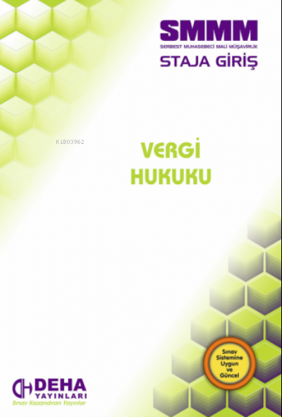  Smmm Konu 10 Vergi Hukuku 2022 / Deha Yay | Kolektif | Deha Yayınları | 9786054558636 | 