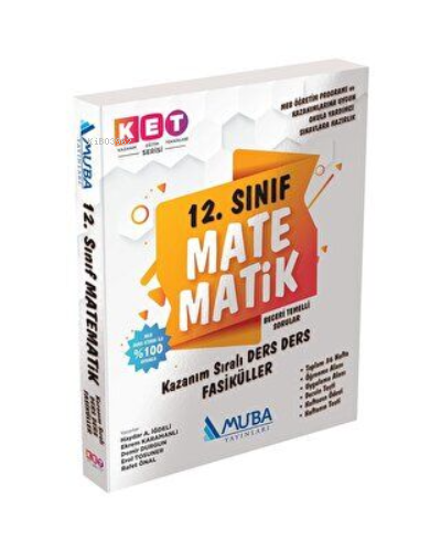 1413 KET Serisi 12.Sınıf Matematik Defter ve Kitap