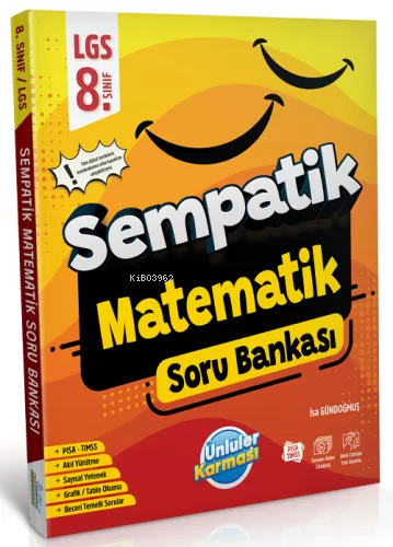Ünlüler Karması 8. Sınıf LGS Matematik Sempatik Soru Bankası