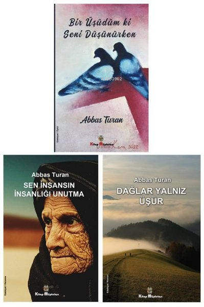  Abbas Turan Kitapları Seti 3 Kitap Takım | Abbas Turan Kitapları Seti 3 Kitap Takım | Abbas Turan | Kitap Müptelası Yayınları | 2453329820060 