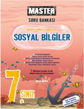 7. Sınıf Master Sosyal Bilgiler Soru Bankası