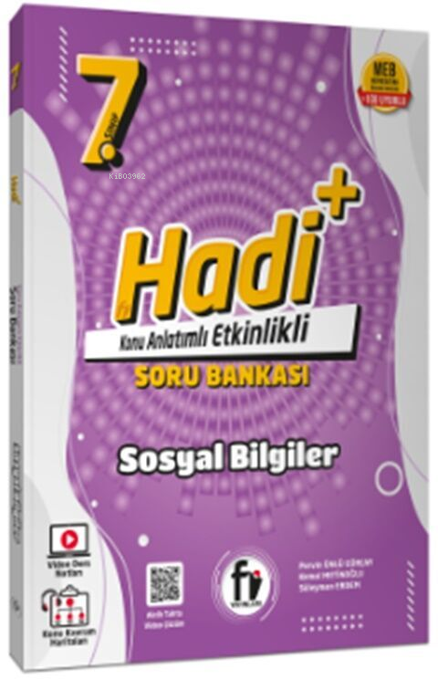  Fi Yayınları 6 Sınıf Sosyal Bilgiler Hadi Soru Bankası | Fi Yayınları 6 Sınıf Sosyal Bilgiler Hadi Soru Bankası | Kemal Metinoğlu | Pervin Ünlü Gürçay | Fi Yayınları | 9786052672549 