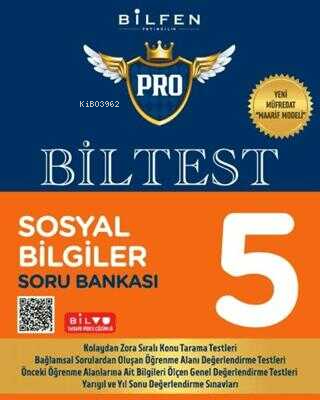Bilfen 2025 5. Sınıf Sosyal Bilgiler Biltest Pro Soru Bankası