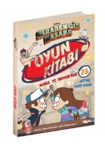  Disney Esrarengiz Kasaba Oyun Kitabı | Ece Gürbüz | Güneş Çıgay | Kolektif | Beta Kids | 9786052429921 | 