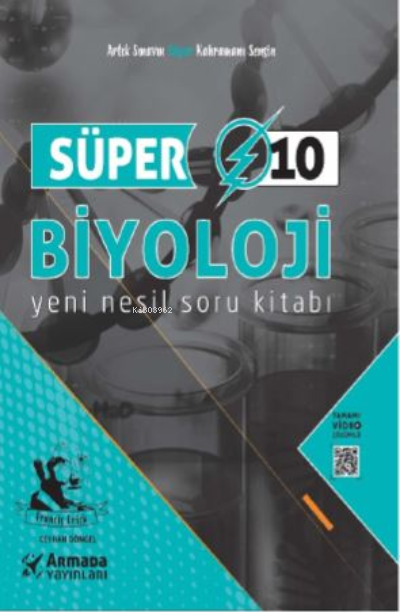  Süper 10 Biyoloji Soru Bankası | Süper 10 Biyoloji Soru Bankası | Ceyhan Döngel | Armada Yayınları (Sınav) | 9786057137777 