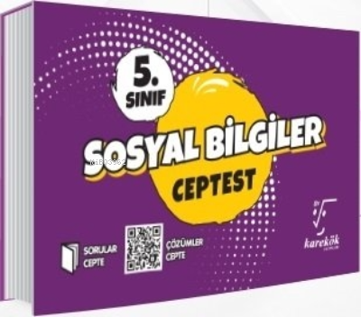 5.Sınıf Cep Test Sosyal Bilgiler