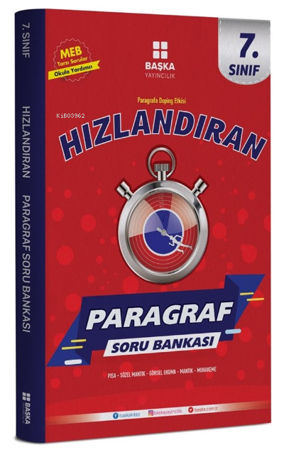 Başka 7. Sınıf Hızlandıran Paragraf Soru Bankası