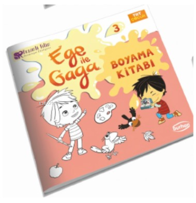 Ege İle Gaga Boyama Kitabı 3