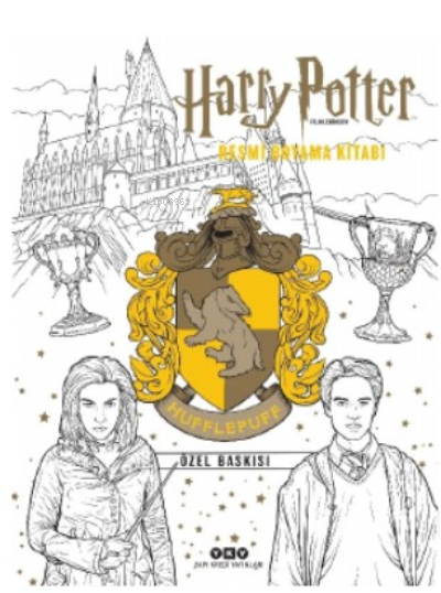 Harry Potter Filmlerinden Resmi Boyama Kitabı – Hufflepuff Özel Baskısı