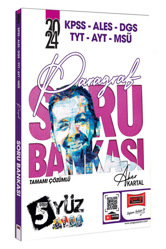 Yargı 2024 KPSS-ALES-DGS-TYT-AYT-MSÜ Tamamı Çözümlü Paragraf Soru Bankası