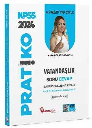 KPSS Vatandaşlık Pratiko Soru Cevap Çalışma Kitabı