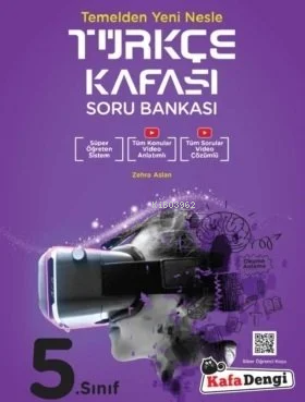 Kafa Dengi 2025 5.Sınıf Türkçe Kafası Soru Bankası (Tümü Video Çözümlü)