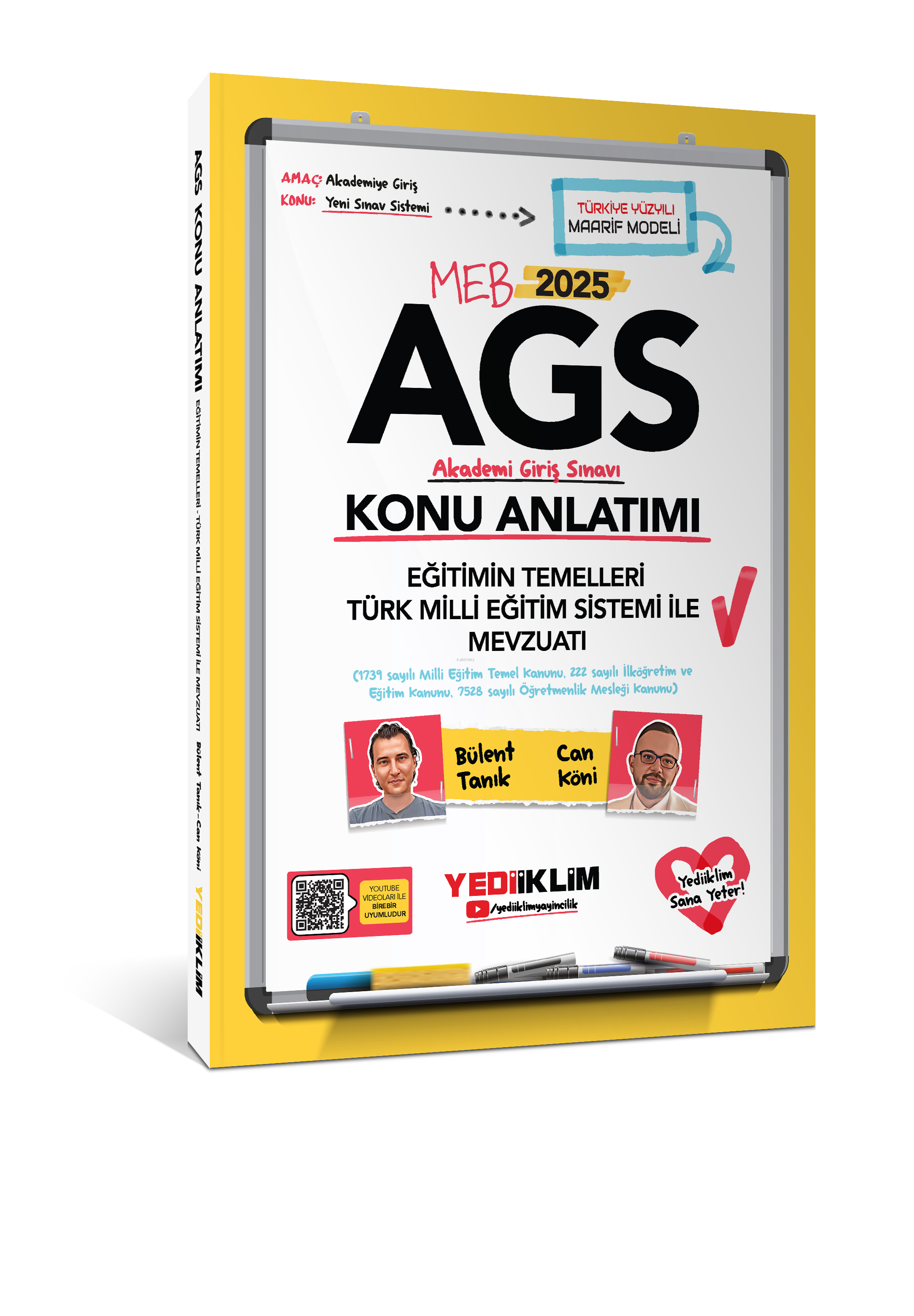 MEB AGS Eğitimin Temelleri - Türk Milli Eğitimi Sistemi ile Mevzuatı Konu Anlatımı
