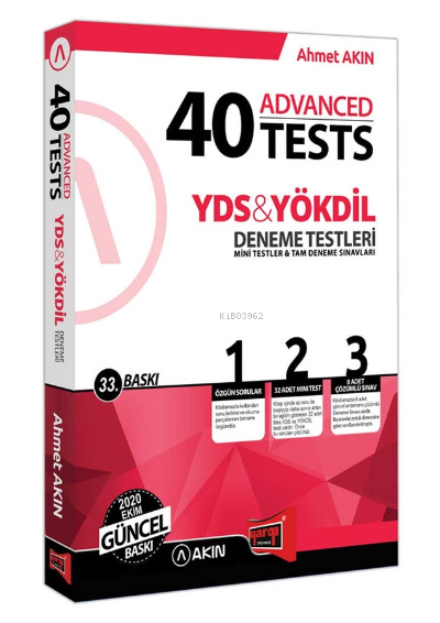 YDS & YÖKDİL 40 Advanced Tests