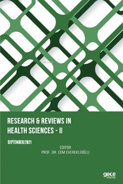 Research &amp; Reviews in Health Sciences ;- II September 2021