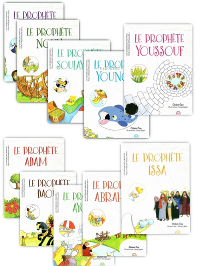 Peygamber Hikayeleri 10 Set Fransızca