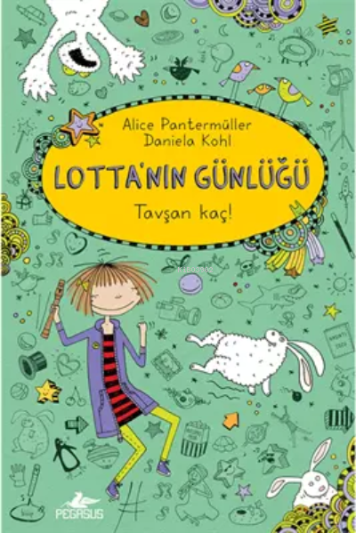  Lottanın Günlüğü 4 Tavşan Kaç (Ciltli) | Lottanın Günlüğü 4 Tavşan Kaç (Ciltli) | Duygu Bolut | Alice Pantermüller | Pegasus Yayıncılık | 9786052996546 