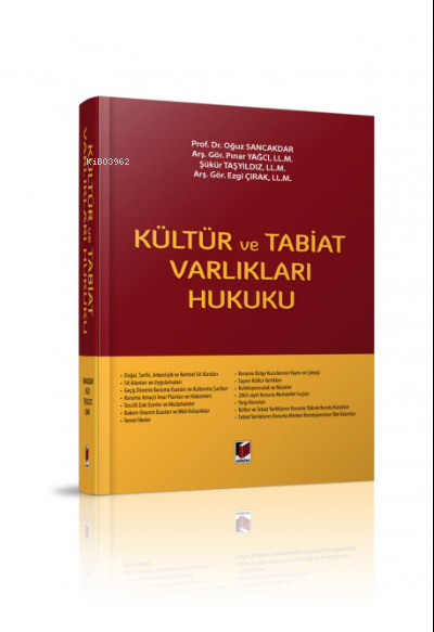 Kültür ve Tabiat Varlıkları Hukuku