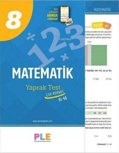 Bry - Birey Eğitim Yayınları 8.Sınıf - Matematik - Soru Bankası