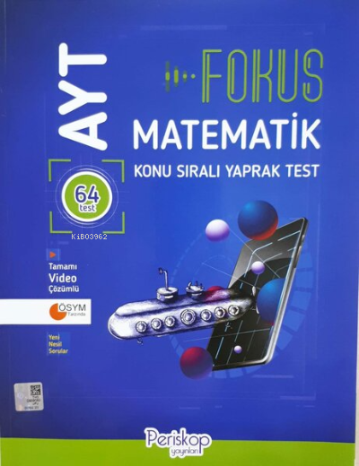 AYT Matematik Fokus Konu Sıralı Yaprak Test