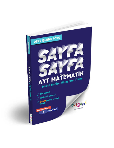 Ayt Matematik Sayfa Sayfa Ders İşleme Föyü