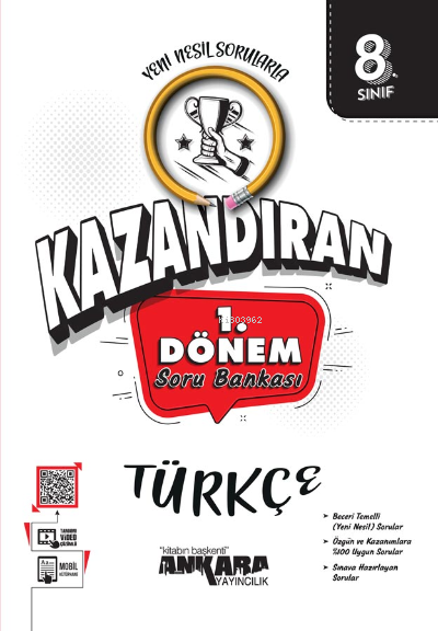 LGS Kazandıran 8.Sınıf 1.Dönem Türkçe Soru Bankası