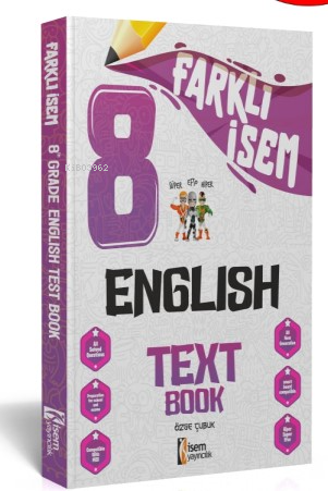  2024 Farklı İsem 8Sınıf İngilizce Soru Bankası | Özge Çubuk | İsem Yayıncılık (Hazırlık) | 9786052867754 | 