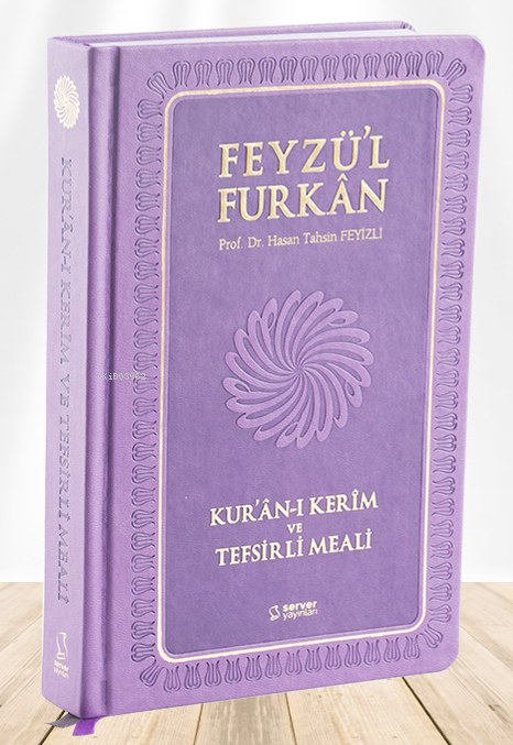 Feyzü'l Furkân Kur'ân-ı Kerîm ve Tefsirli Meali - Orta Boy - Ciltli - LİLA